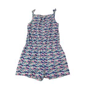 Girls Vineyard Vines Whale Romper Size 16
